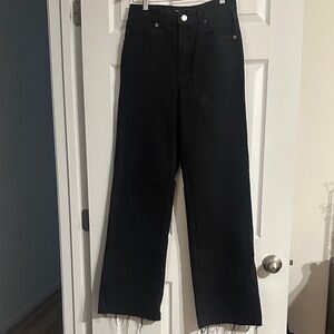 Zara Black Straight Leg Women's Jeans